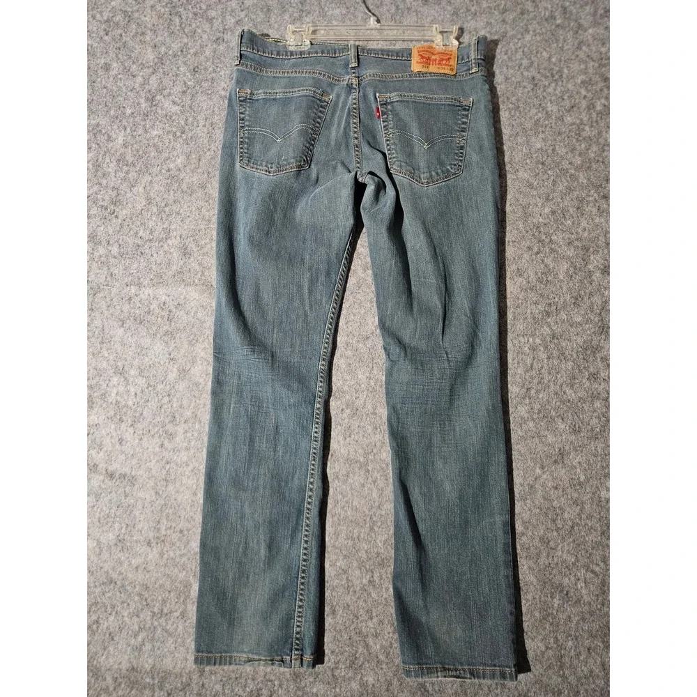 Levi's 511 Jeans Men 36x32 Blue Slim Fit Stretch Denim